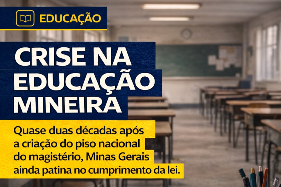 Piso do magistério segue descumprido em grande parte das cidades mineiras, aponta TCE-MG