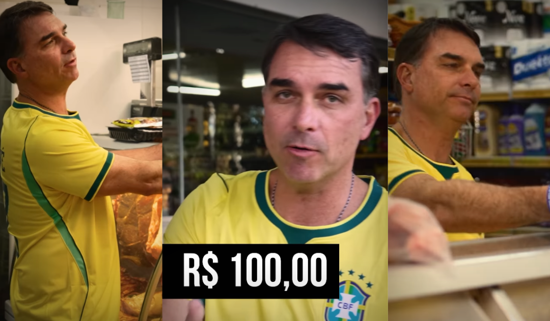 ‘Desafio da Copa’: Flávio Bolsonaro posta vídeo provocando Lula sobre valor da carne