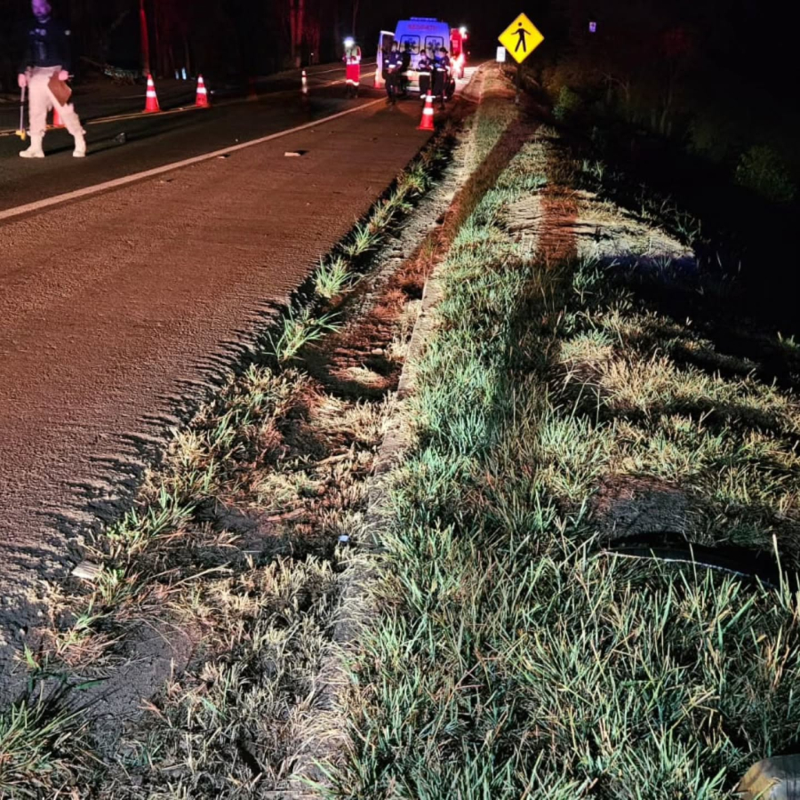 Homem morre atropelado na BR-116 em Manhuaçu; veículos ainda não foram identificados