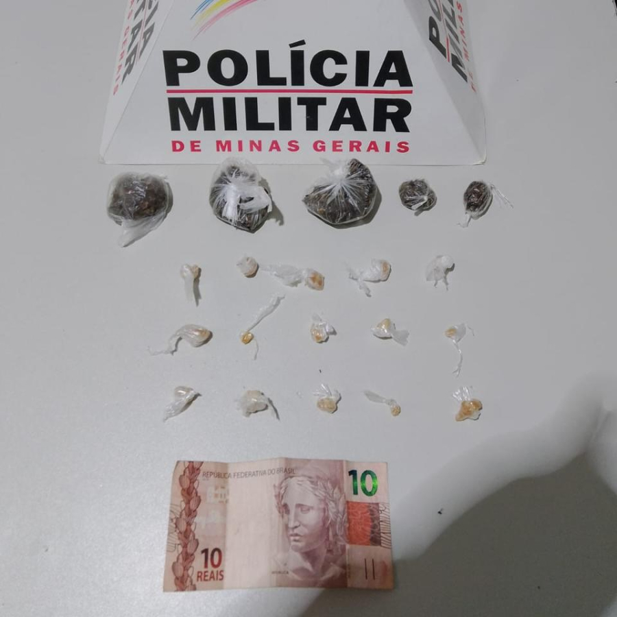 Menor é apreendido por tráfico de drogas em Matipó