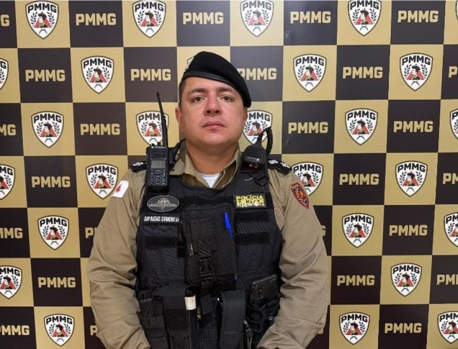 Capitão Rafael Carneiro assume o comando da 75ª Companhia da Polícia Militar em Carangola