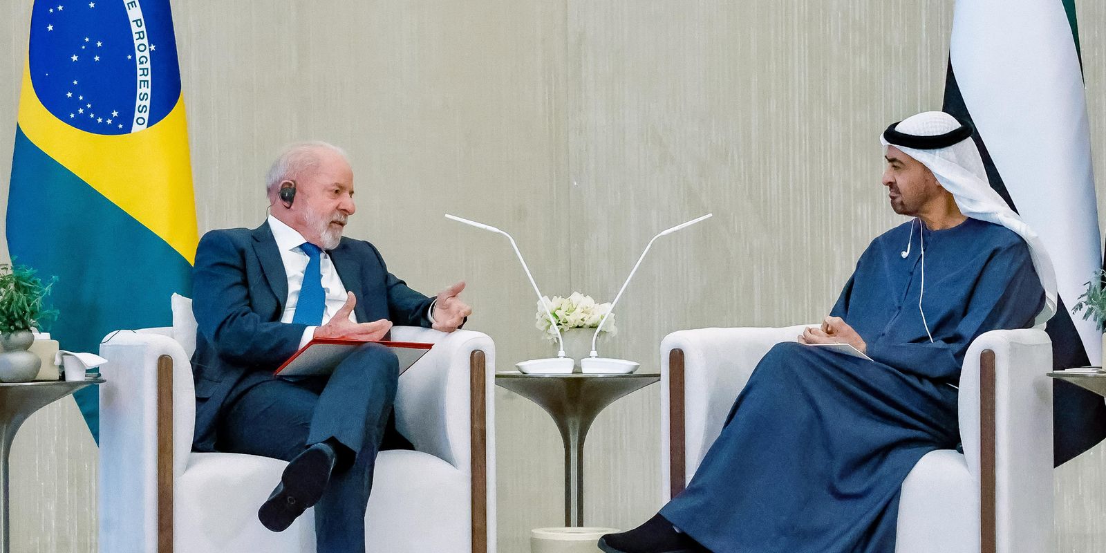 Mercosul é tema de encontro entre Lula e líder dos Emirados Árabes