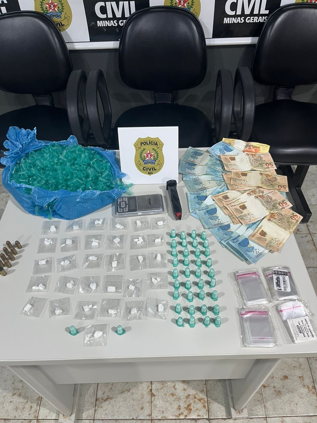 Informação do Disque Denúncia ajuda polícia a apreender droga e munições em Taiobeiras