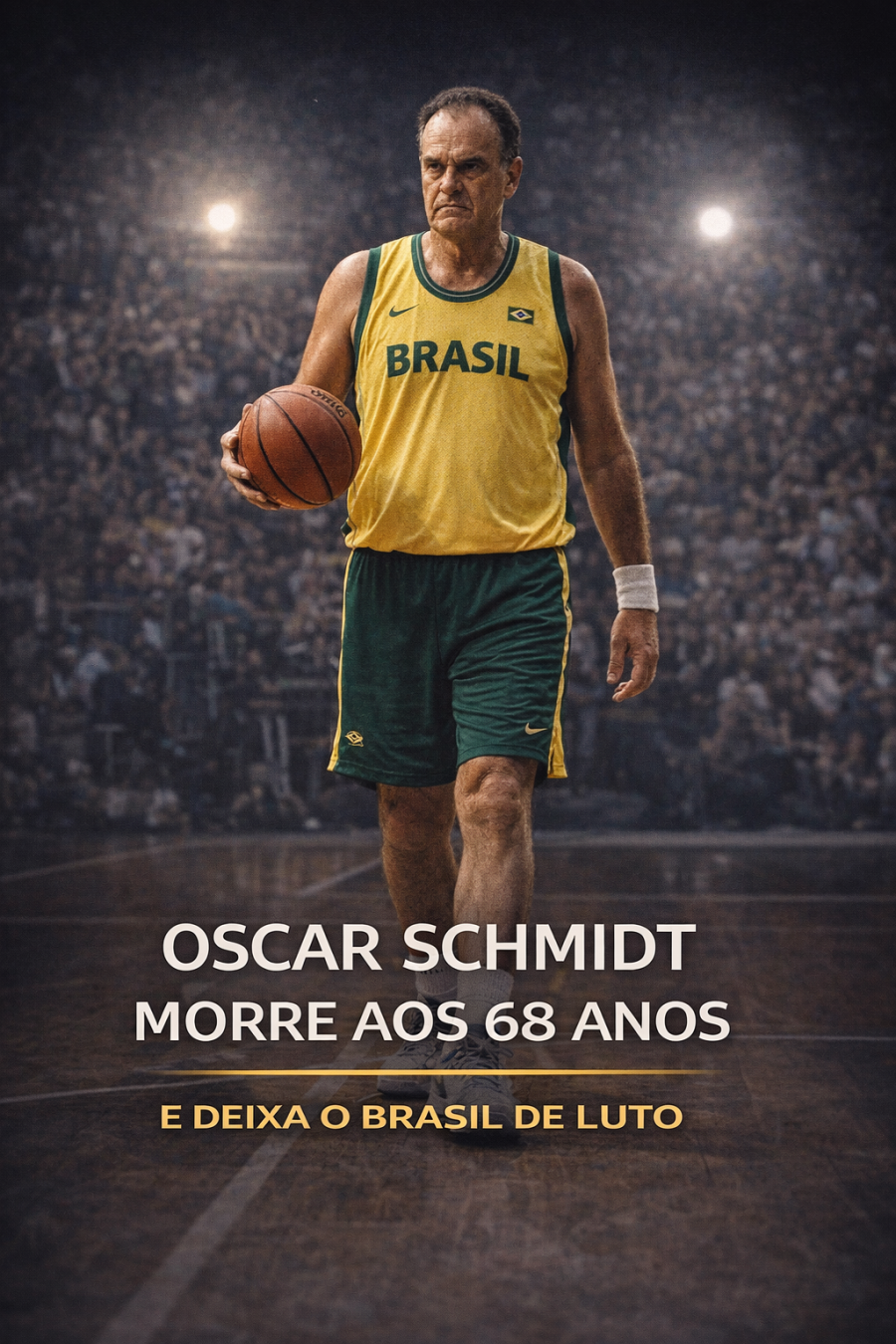 Oscar Schmidt morre aos 68 anos e deixa o Brasil de luto