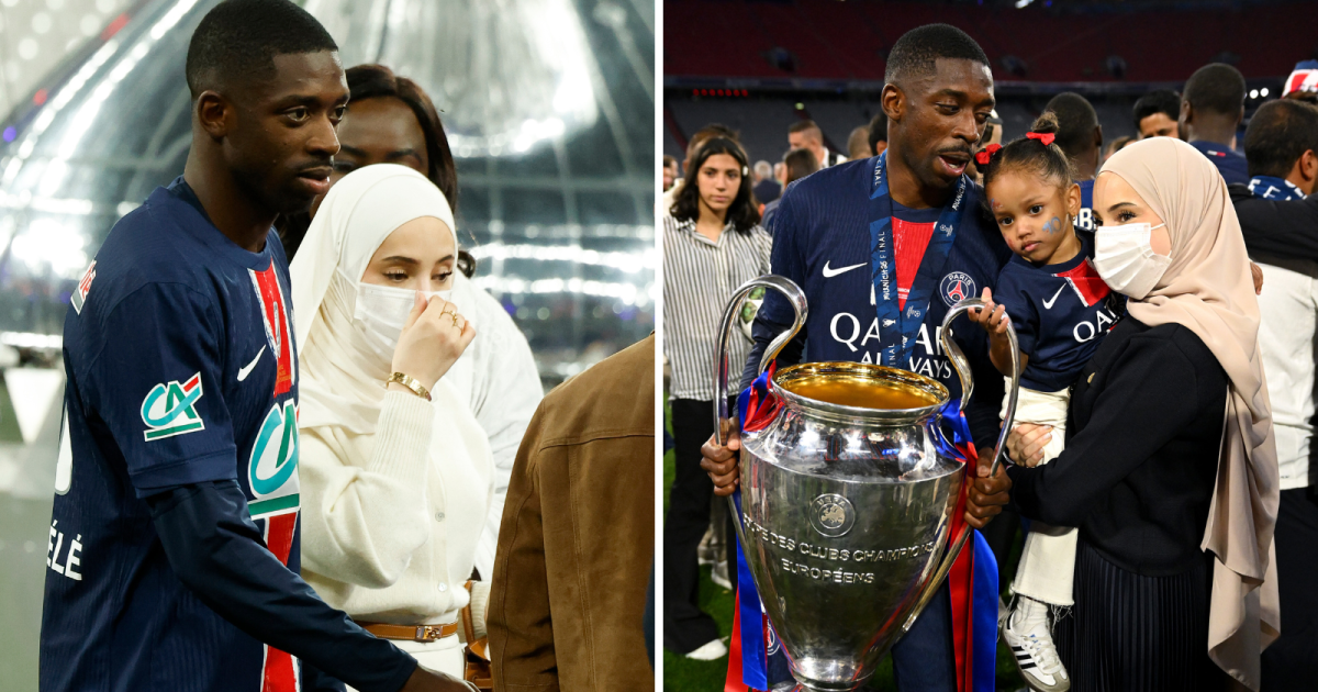 Conheça Rima Edbouche, esposa de Dembelé que não mostra o rosto