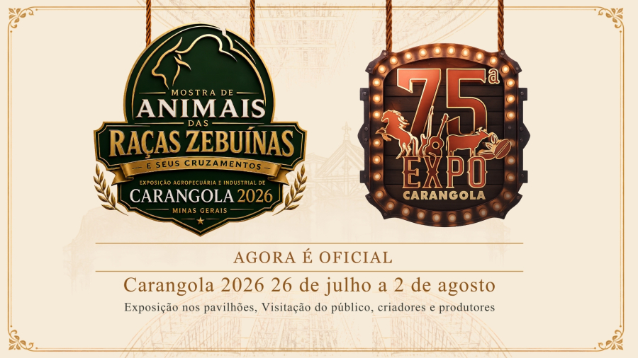 Mostra de Animais das Raças Zebuínas marca novo capítulo da Exposição de Carangola 2026