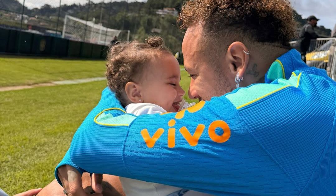 Filha de Neymar faz seu primeiro aninho em dia de jogo do Brasil
