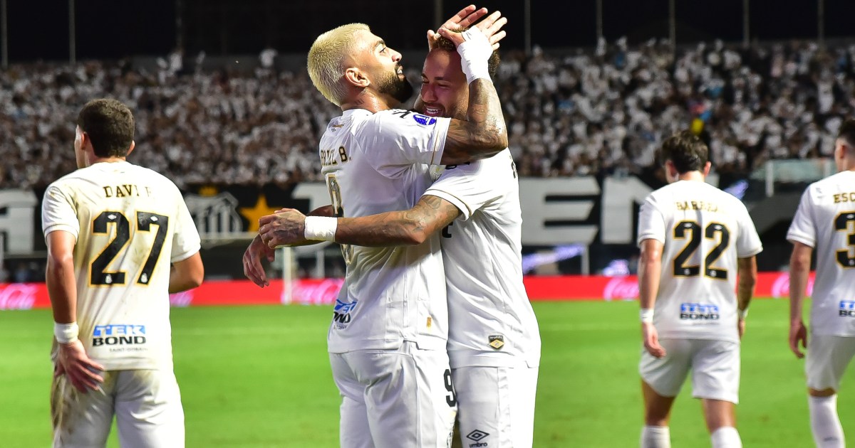 Santos vence duelo direto contra Vasco e deixa zona de rebaixamento
