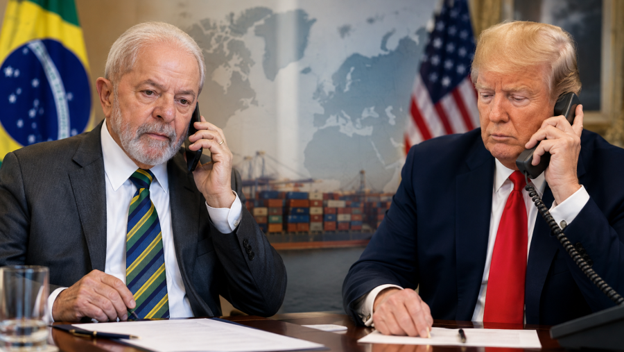 Após telefonema, Brasil e EUA avançam em negociação para tentar destravar tarifas
