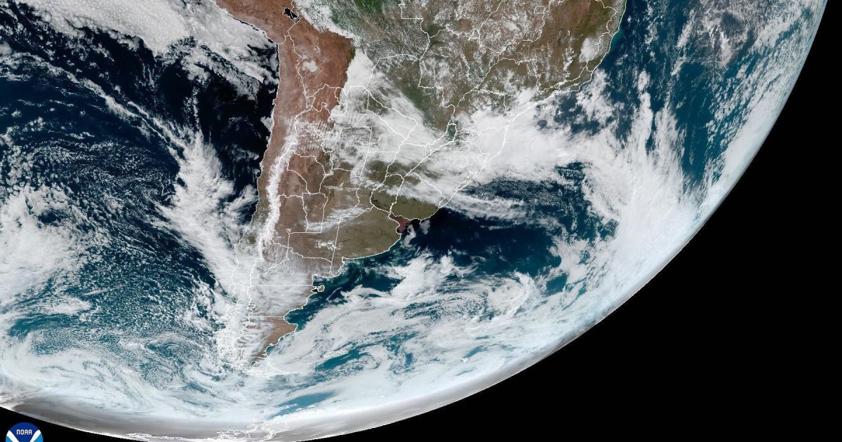 Ciclone extratropical deve intensificar chuvas no Sul nesta segunda-feira