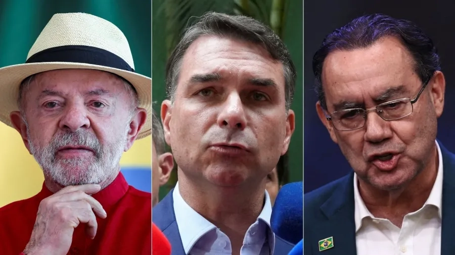 Lula lidera o primeiro turno, mas empate com Flávio acende alerta na disputa presidencial