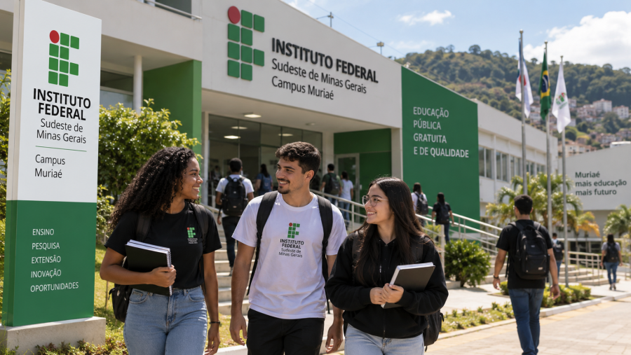 IF de Muriaé oferece 439 vagas em 12 cursos; inscrições seguem abertas até 29 de setembro