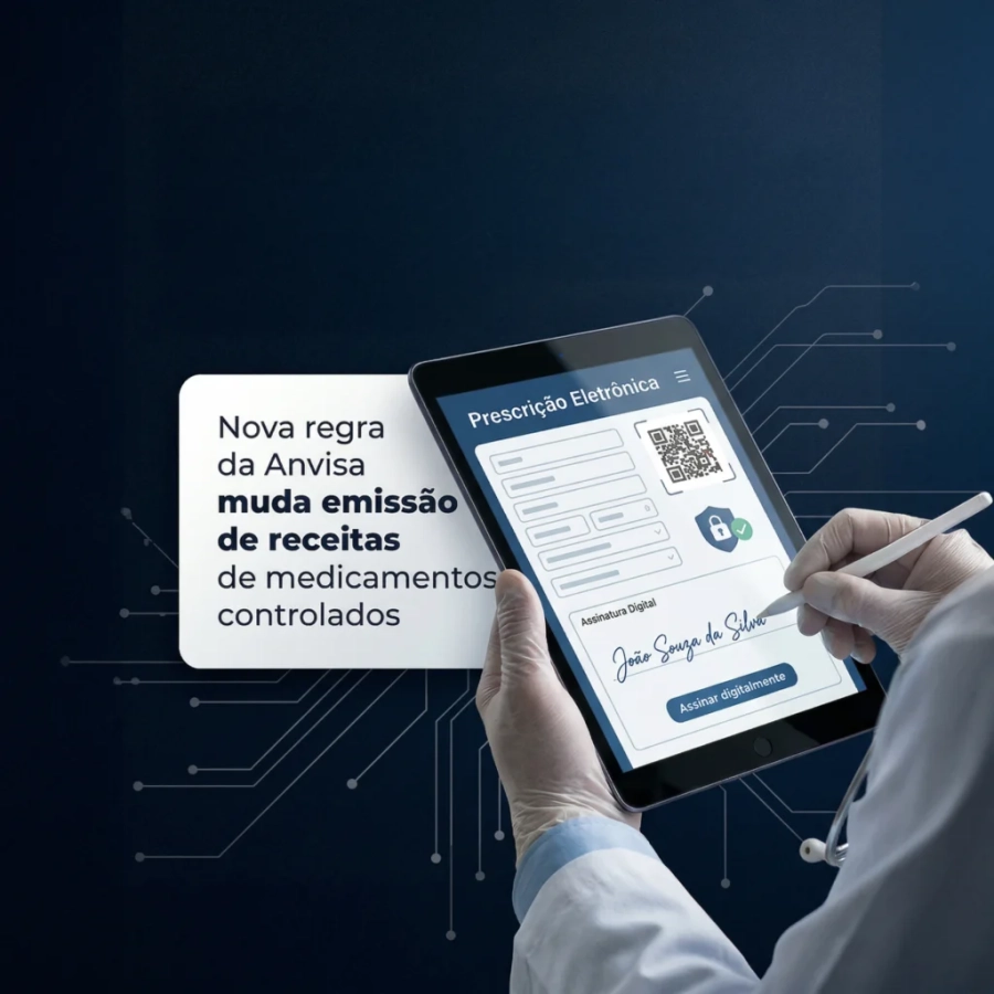 Receitas controladas entram em nova etapa digital a partir de 30 de setembro; papel continua válido