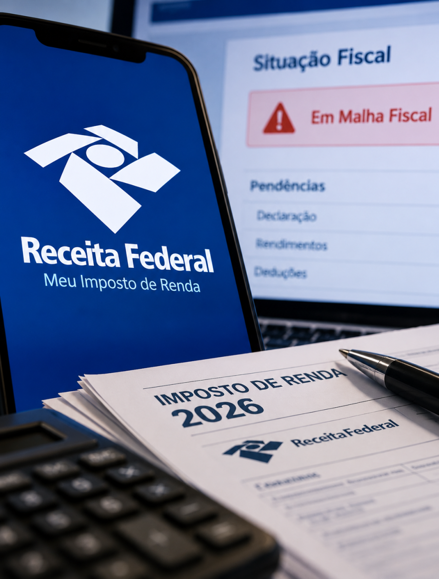 Receita começa a procurar quase 500 mil contribuintes presos na malha fina