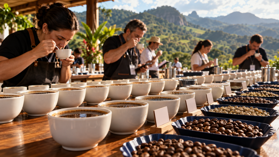 Concurso de cafés de Minas bate recorde com 1.982 amostras; Matas de Minas entra forte na disputa