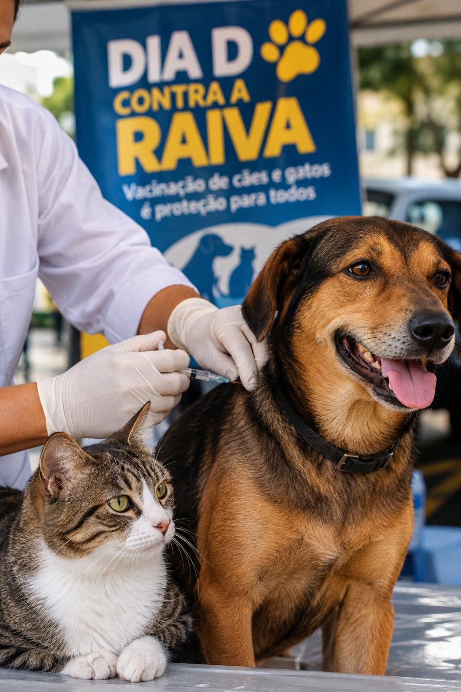 Manhuaçu faz Dia D contra a raiva neste sábado; cães e gatos podem ser vacinados de graça