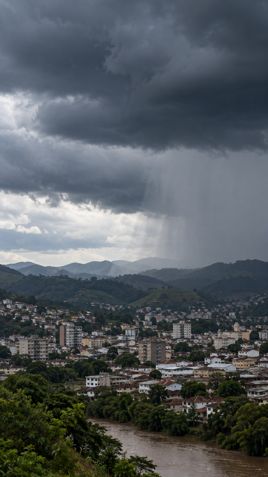 Zona da Mata entra em faixa de tempestades; Carangola pode ter pancadas no fim de semana