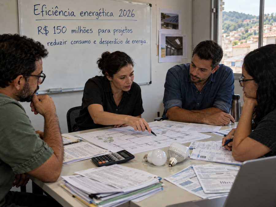 Cemig abre R$ 150 milhões para projetos que reduzam consumo e desperdício de energia