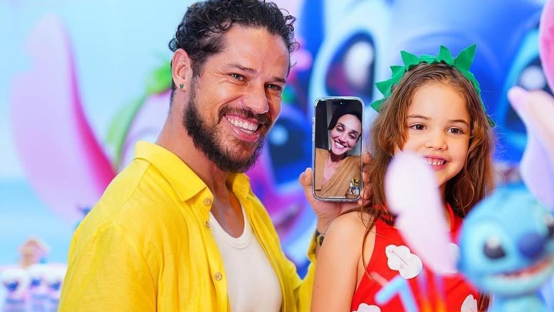 José Loreto comemora aniversário de 7 anos da filha, Bella