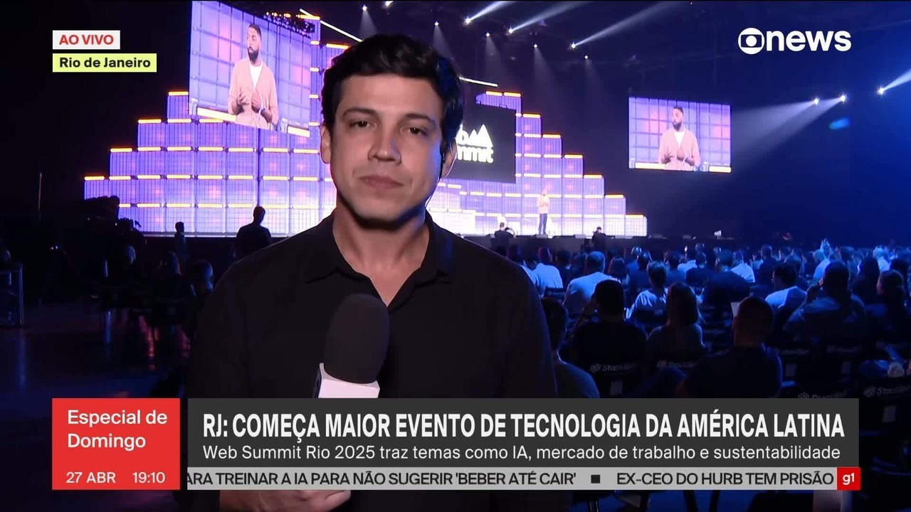 Começa Web Summit Rio 2025, maior evento de tecnologia da América Latina