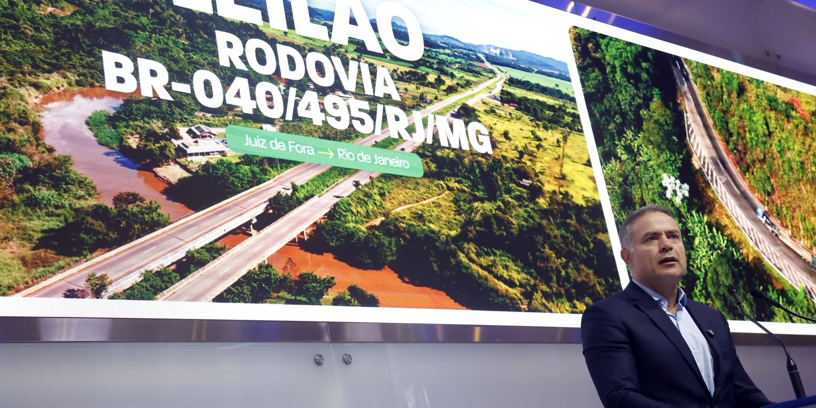 Trecho da BR-040 que liga Juiz de Fora ao Rio de Janeiro é leiloado
