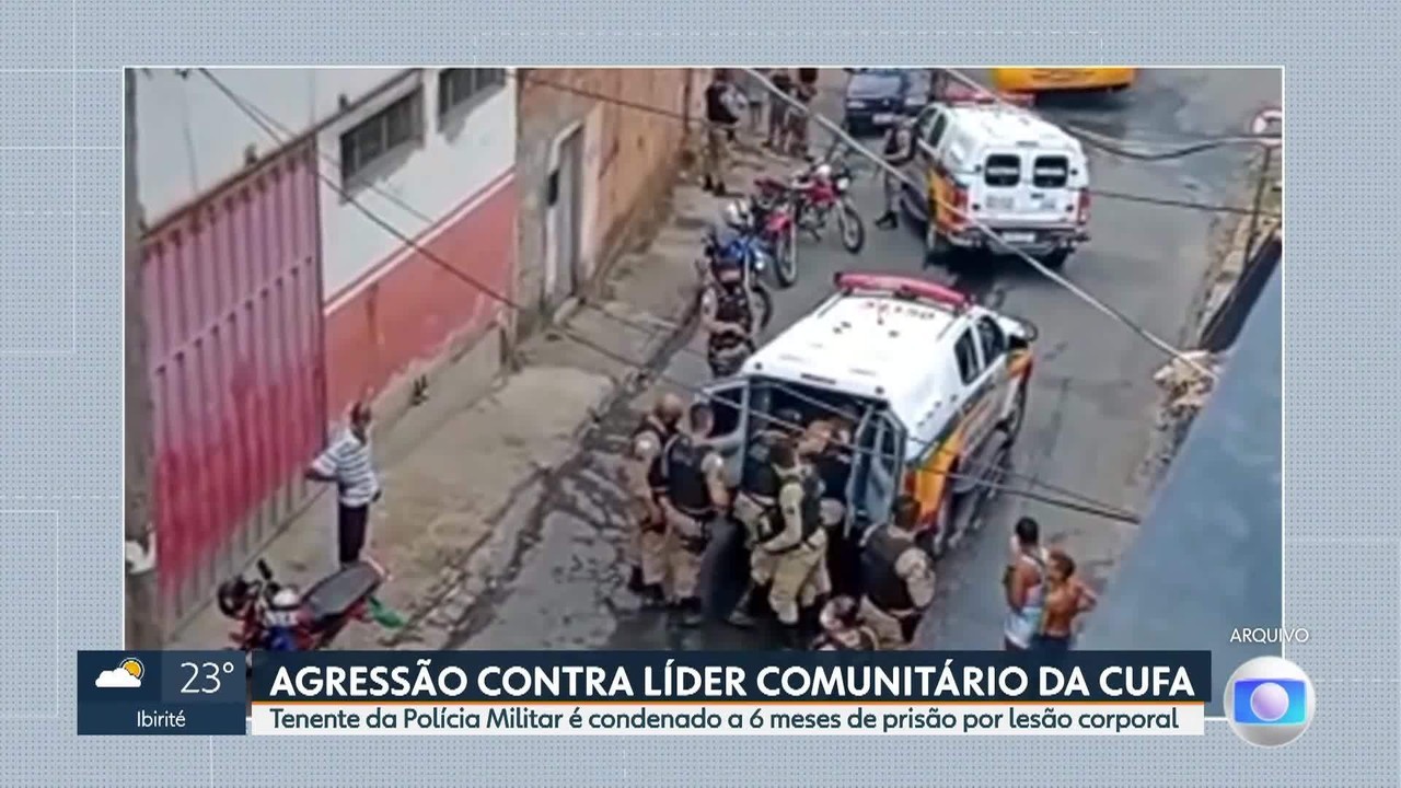 Justiça militar condena policial que agrediu líder comunitário em favela de Belo Horizonte