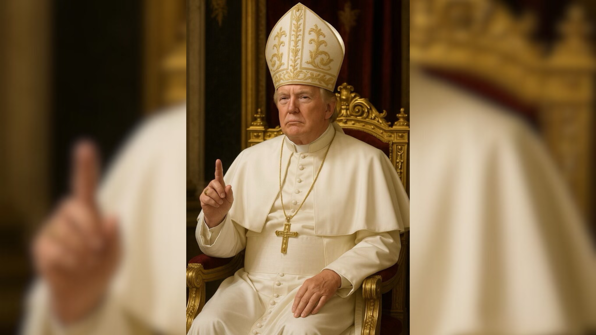 Católicos criticam imagem de Trump como papa feita por IA: “Não tem graça”