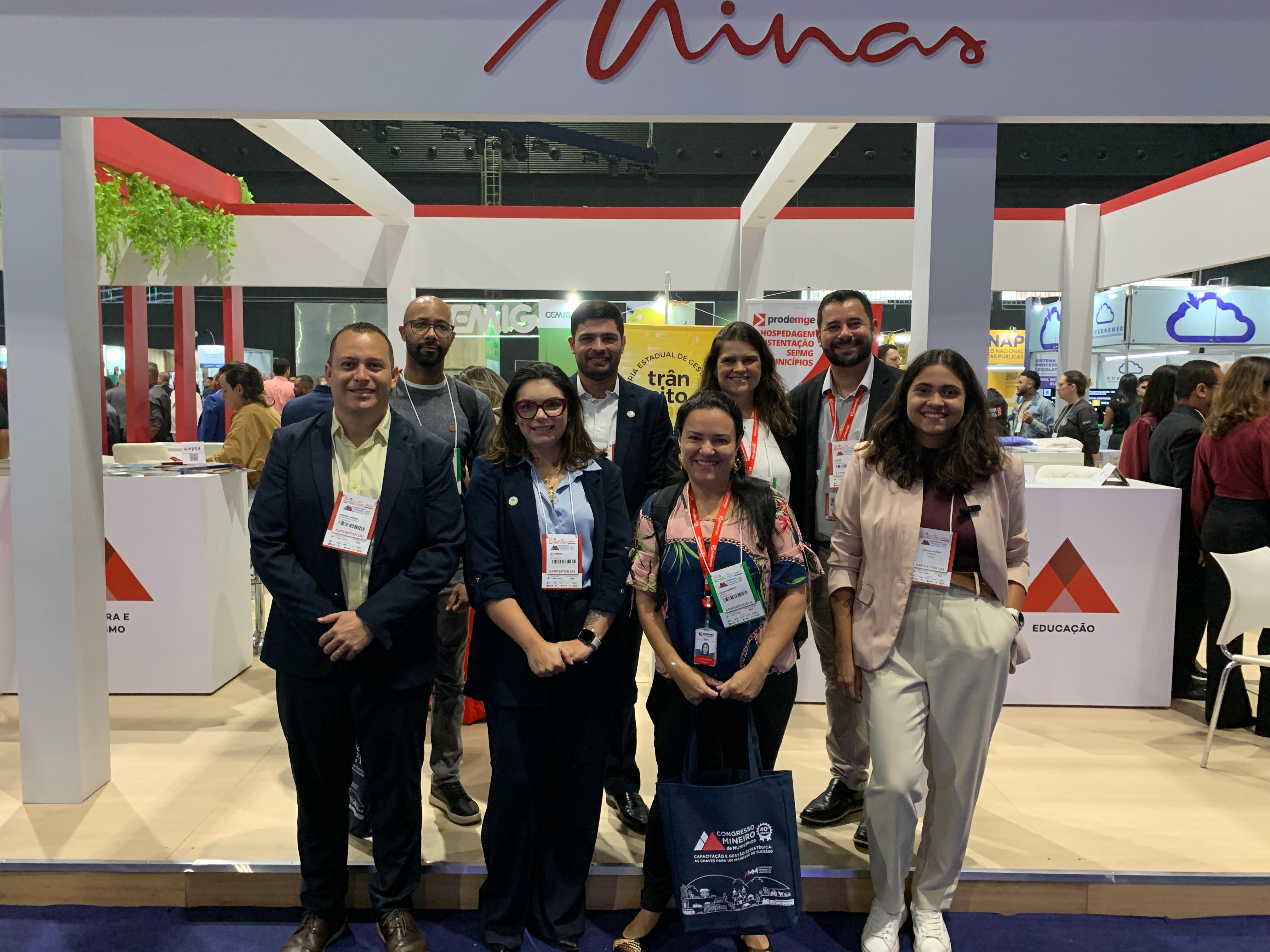 Seplag-MG apresenta projetos inovadores no 40º Congresso Mineiro de Municípios