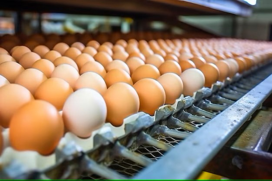 Minas Gerais descarta 450 toneladas de ovos para prevenir gripe aviária