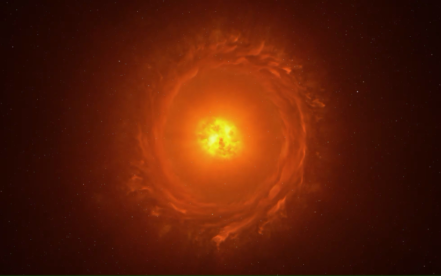 Estrela 1.500 vezes maior que o Sol tem metamorfose rápida e pode explodir