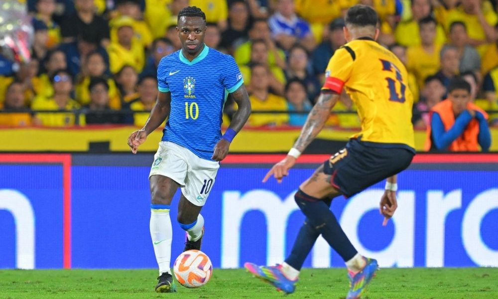 Na estreia de Ancelotti, Brasil faz jogo morno com Equador e fica no empate sem gols