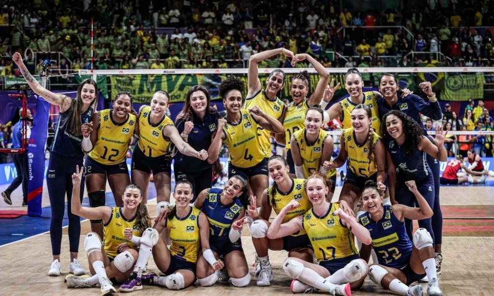 Seleção feminina de vôlei bate EUA em revanche das Olimpíadas e chega a segunda vitória na Liga das Nações